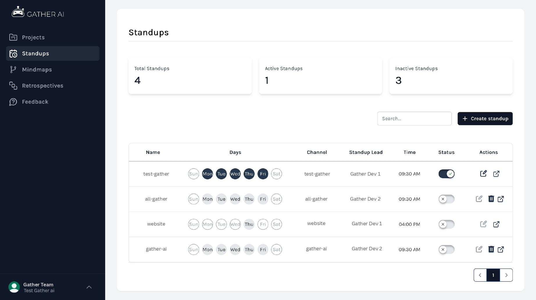 Standup Management image